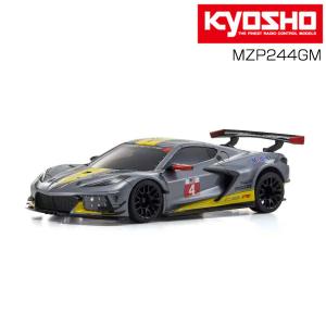 京商　ミニッツ コルベット　c8-r ホワイトボディ自作塗装　使用品　2台セット 京商 ミニッツ コルベット c8-r ホワイトボディ自作塗装 使用品