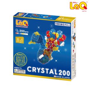 LaQ LaQラキュー クリスタル200 200ピース 知育玩具 日本製