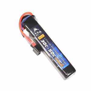 SFA 11.1V 1000mAh 30C-50C Tコネクタ リポバッテリー Li-Po LIPO 電動ガン スティックサイズ SA-B025T メール便 ネコポス可｜mimiy