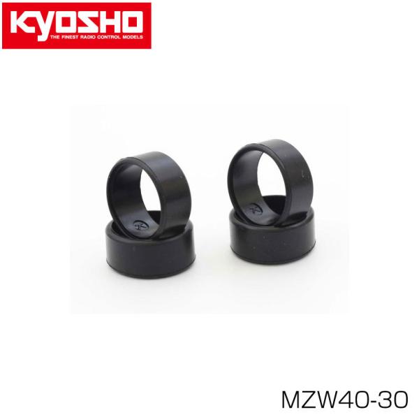 スーパーローハイトスリックタイヤ(30゜/4入)※両面テープ必要 MZW40-30 京商 MINI-...
