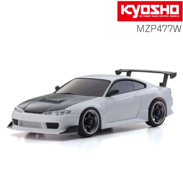 京商 ASC MA-020 日産 シルビア S15 equipped with GTウイング ホワイ...
