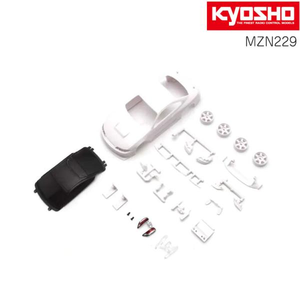 日産シルビア S15 ホワイトボディセット 未塗装 ホイール付 KYOSHO 京商 MINI-Z ミ...
