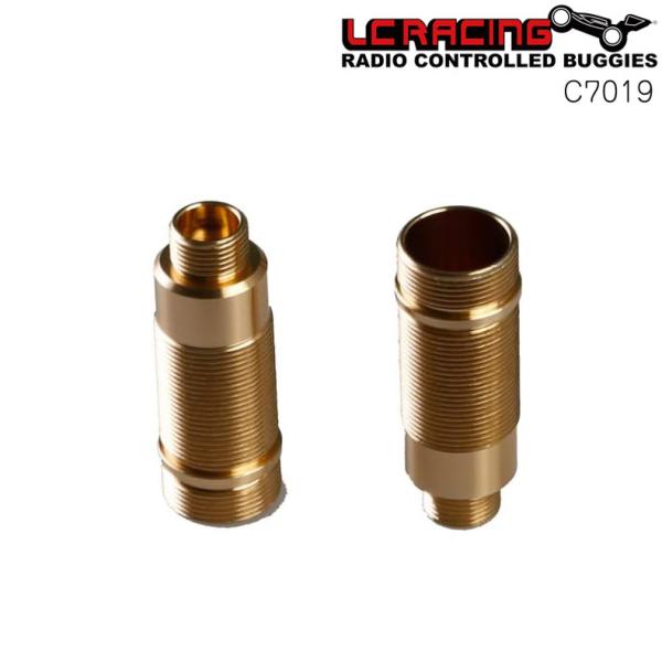 LC RACING RCカー アルミリアダンパーシリンダー 2本入 LC10B5 PTG-1 パーツ...