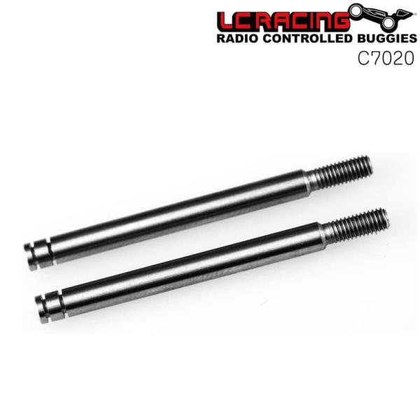 LC RACING RCカー フロントダンパー シャフト 2本入 LC10B5 PTG-1 パーツ ...