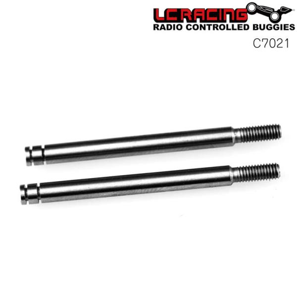 LC RACING RCカー リアダンパー シャフト 2本入 LC10B5 PTG-1 パーツ C7...