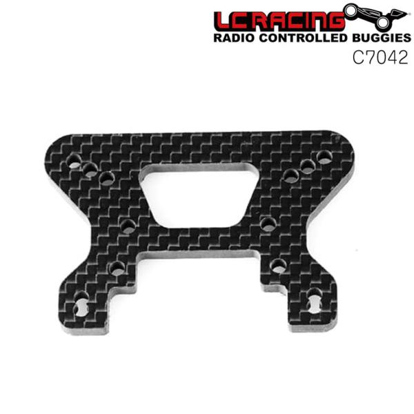 LC RACING RCカー カーボン製 フロントショックタワー 3.6mm LC10B5 PTG-...