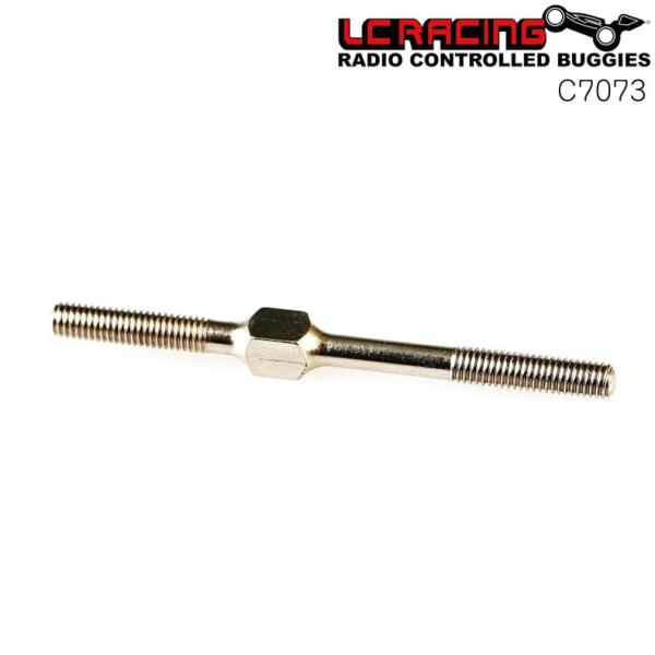 LC RACING スチール製 ターンバックル M3×40mm 1本 LC10B5 PTG-1 パー...