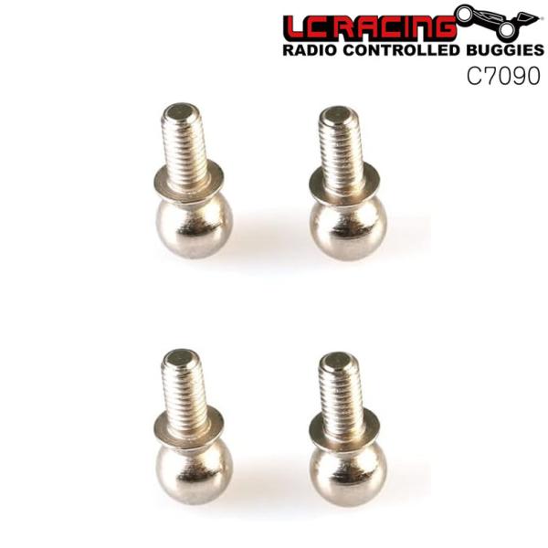 LC RACING RCカーC7090 φ5.5ボールスタッドネジ 6mm ラジコンパーツ メール便...