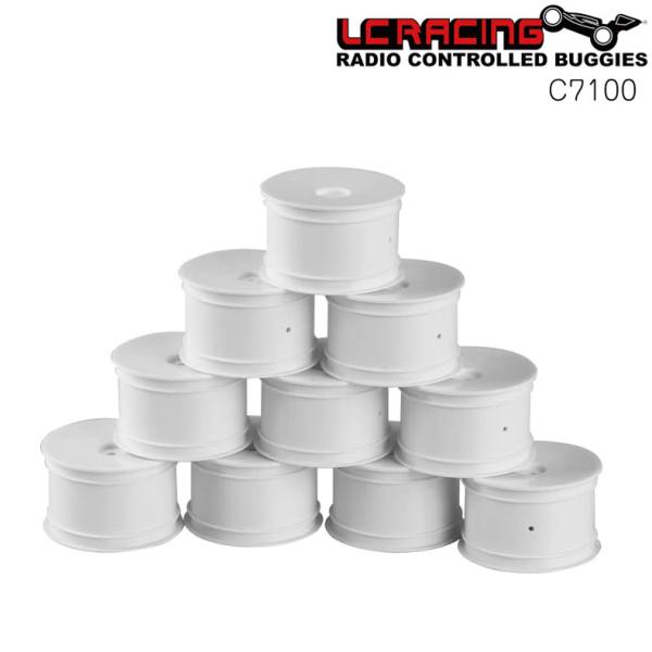 LC RACING RCカー C7100 1/10 4WD リア バギーホイール 10個入