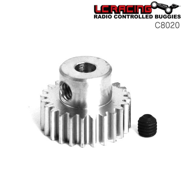 LC RACING RCカーC8020 モーター ピニオンギア 48P/24T ラジコンパーツ メー...