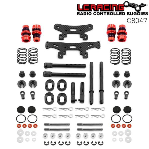 LC RACING RCカー C8047 ロープロファイルコンバージョンキット PTG-2シリーズ専...