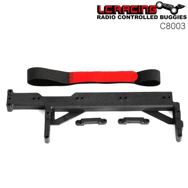 LC RACING RCカー C8003 シャーシブレース＆バッテリーホルダー ラジコンパーツ メー...