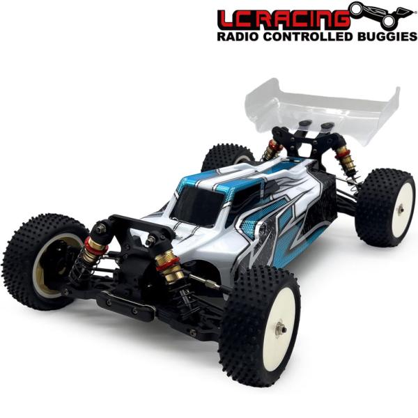 LC RACING RCカー  ラジコンカー PTG-1 1/10 4WDバギーカー 組立済み ブル...