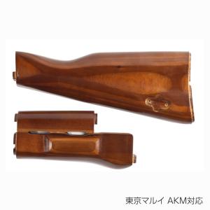 SVOBODA 東京マルイ AKM対応 リアルウッドハンドガード＆ストック