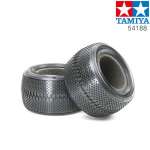TAMIYA タミヤ OP.1188 後輪 デュアルブロックタイヤ C 62／35 54188 ラジコンスペアパーツ
