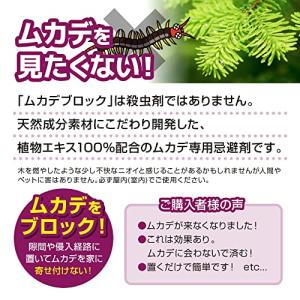 ムカデブロック 10個セット 室内用 青森ヒバ...の詳細画像5