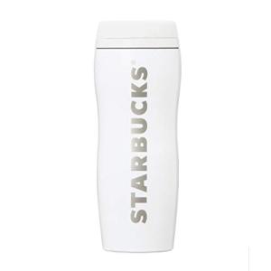 スターバックス カーヴド ステンレス ボトル マット ホワイト 355ml｜mimomamo