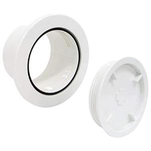因幡電工 エアコンキャップ 直径89mm AC-67-W