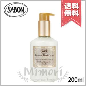 【宅配便送料無料】SABON サボン ハンドクリーム ボトル パチュリ・ラベンダー・バニラ 200ml