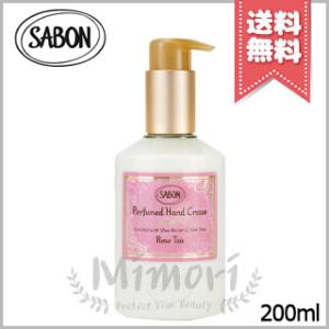 【宅配便送料無料】SABON サボン ハンドクリーム ボトル ローズティー 200ml