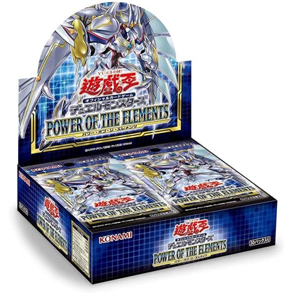 遊戯王OCGデュエルモンスターズ POWER OF THE ELEMENTS BOX 再販 CG17...