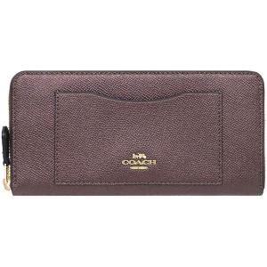 [コーチ] COACH 財布 (長財布) F21068 ブロンズ メタリック レザー 長財布 レディース