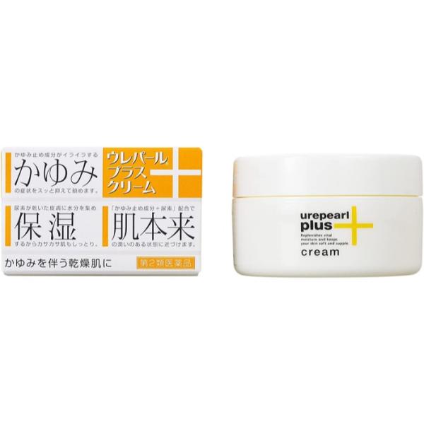 ウレパールプラスクリーム 80g 乾燥肌のかゆみ止め 【第2類医薬品】