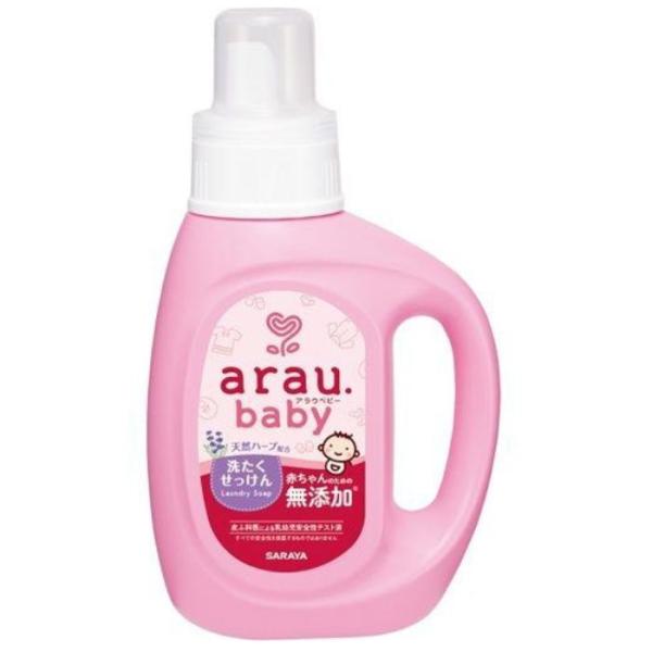 アラウ.ベビー 洗濯用せっけん ラベンダー&amp;スペアミント 本体 800mL