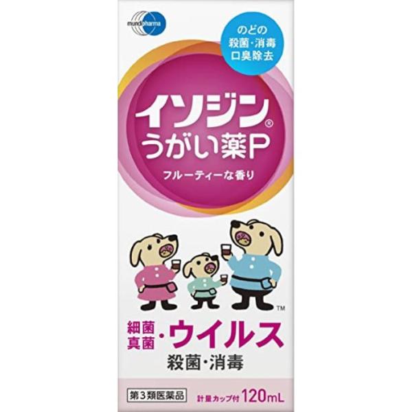 【第3類医薬品】イソジンうがい薬P 120mL