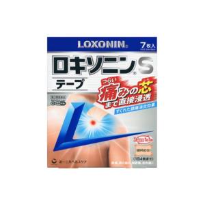 ロキソニンSテープ 7枚 肩こり 腰痛 痛み 貼り薬 【第2類医薬品】