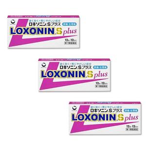 ロキソニンSプラス 12錠 ×3個セット（第1類医薬品）※セルフメディケーション税制対象｜minacolor