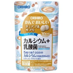 オリヒロ かんでおいしいカルシウム 150粒 30日分｜minacolor