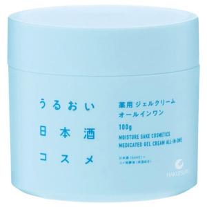 【医薬部外品】白鶴 うるおい日本酒コスメ 薬用 ジェルクリーム 100g｜minacolor