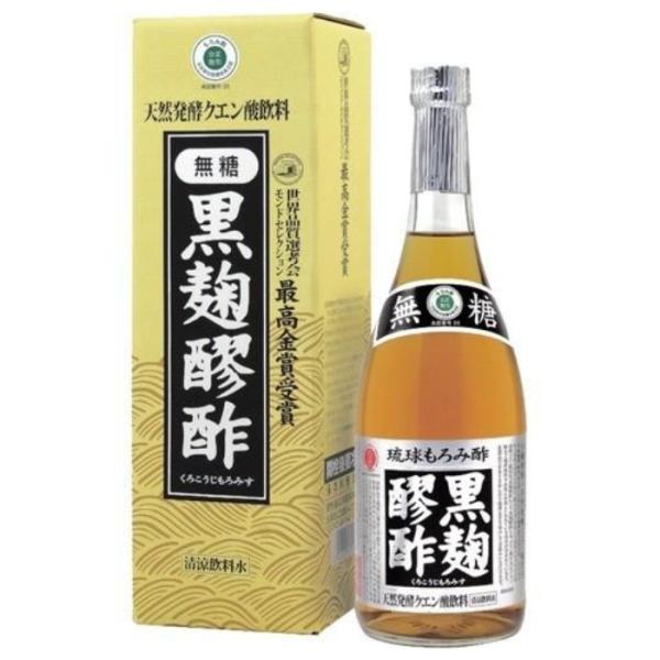 ヘリオス酒造 黒麹醪酢 無糖 720ml 12日分