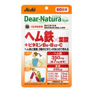 ディアナチュラスタイルヘム鉄×葉酸+ビタミンB6・B12・C 120粒 60日｜minacolor