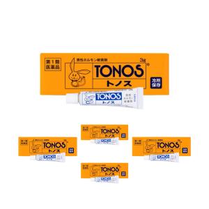 【第1類医薬品】トノス 3g ×5個セット