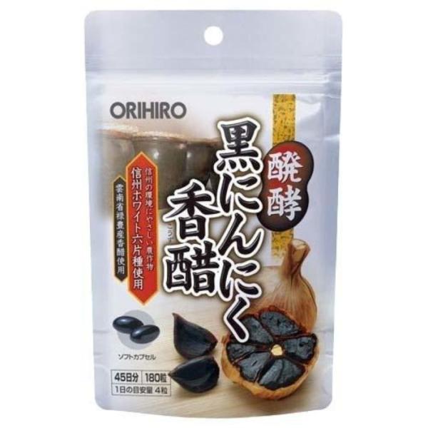 オリヒロ 醗酵黒にんにく香醋 180粒
