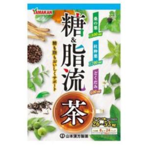 山本漢方製薬 糖＆脂流茶 8g×24包｜minacolor