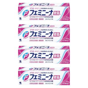 フェミニーナ軟膏S 30G デリケートゾーンのかゆみ止め (第2類医薬品) ×4個セット｜minacolor