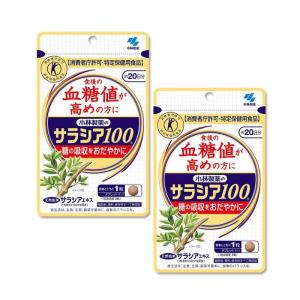 サラシア100 小林製薬 20日分 60粒 3袋セット サプリメント 特定保健用 