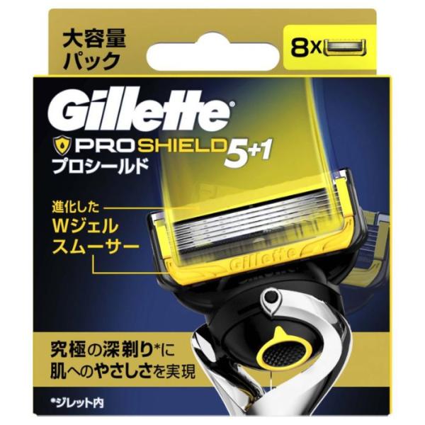 Gillette プロシールド 替刃 8個