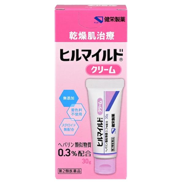 【第2類医薬品】ヒルマイルドクリーム 30g 保湿 乾燥肌 ヘパリン類似物質