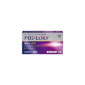 【第1類医薬品】ナロンLoxy 6錠 ロキソプロフェン配合 解熱鎮痛｜minacolor