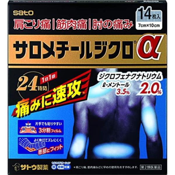 【第2類医薬品】サロメチールジクロα 14枚