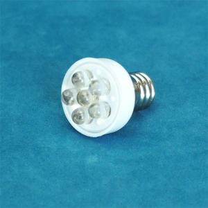 LED電球　赤　AC110V 　口金E12　【移動式粉末消火設備】｜minakami119