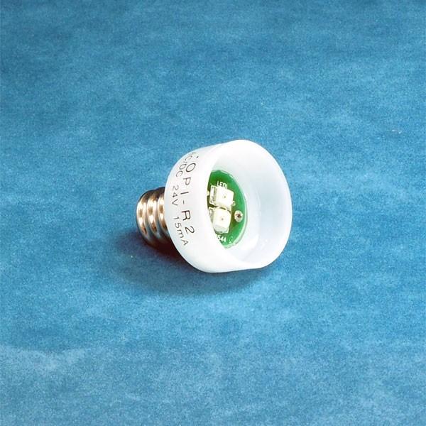 【AM注文確定で即日出荷！】ＬＥＤ（発光ダイオード）　DC24V 15mA以下　高輝度タイプ　口金E...