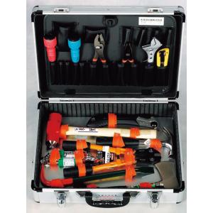 レスキュー工具セット(アルミトランク式)　【脱出用工具】