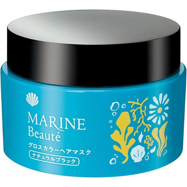 マリンボーテ グロスカラーヘアマスク ナチュラルブラック 140g T-4571455039960 ...