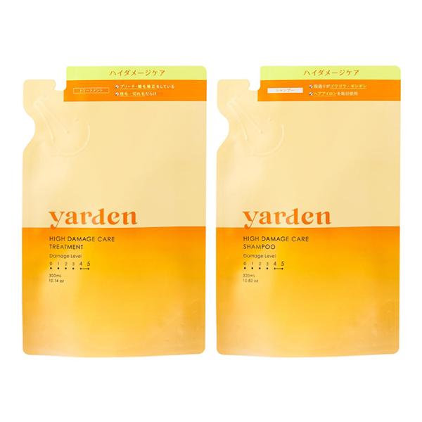 詰替え用｜ Yarden ハイダメージケア 320mL シャンプー/トリートメント　ヤーデン ヘアケ...