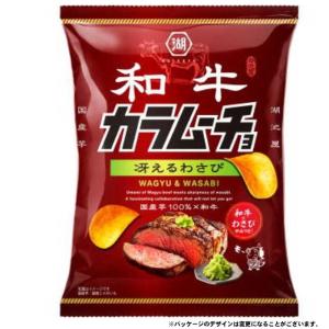 湖池屋 和牛カラムーチョ 冴えるわさび 53g T4901335126907 コイケヤ カラムーチョ ポテトチップス 和牛 カラムーチョ わさび味 ポテトチップス 爆買